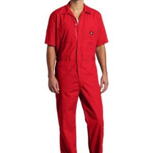 Dickies Red Unisex Jumpsuit - S